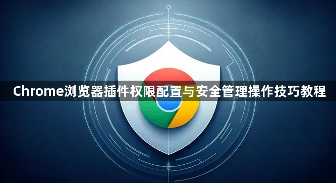 Chrome浏览器插件权限配置与安全管理操作技巧教程1