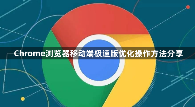 Chrome浏览器移动端极速版优化操作方法分享1