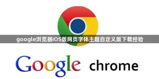 google浏览器iOS版网页字体主题自定义版下载经验1