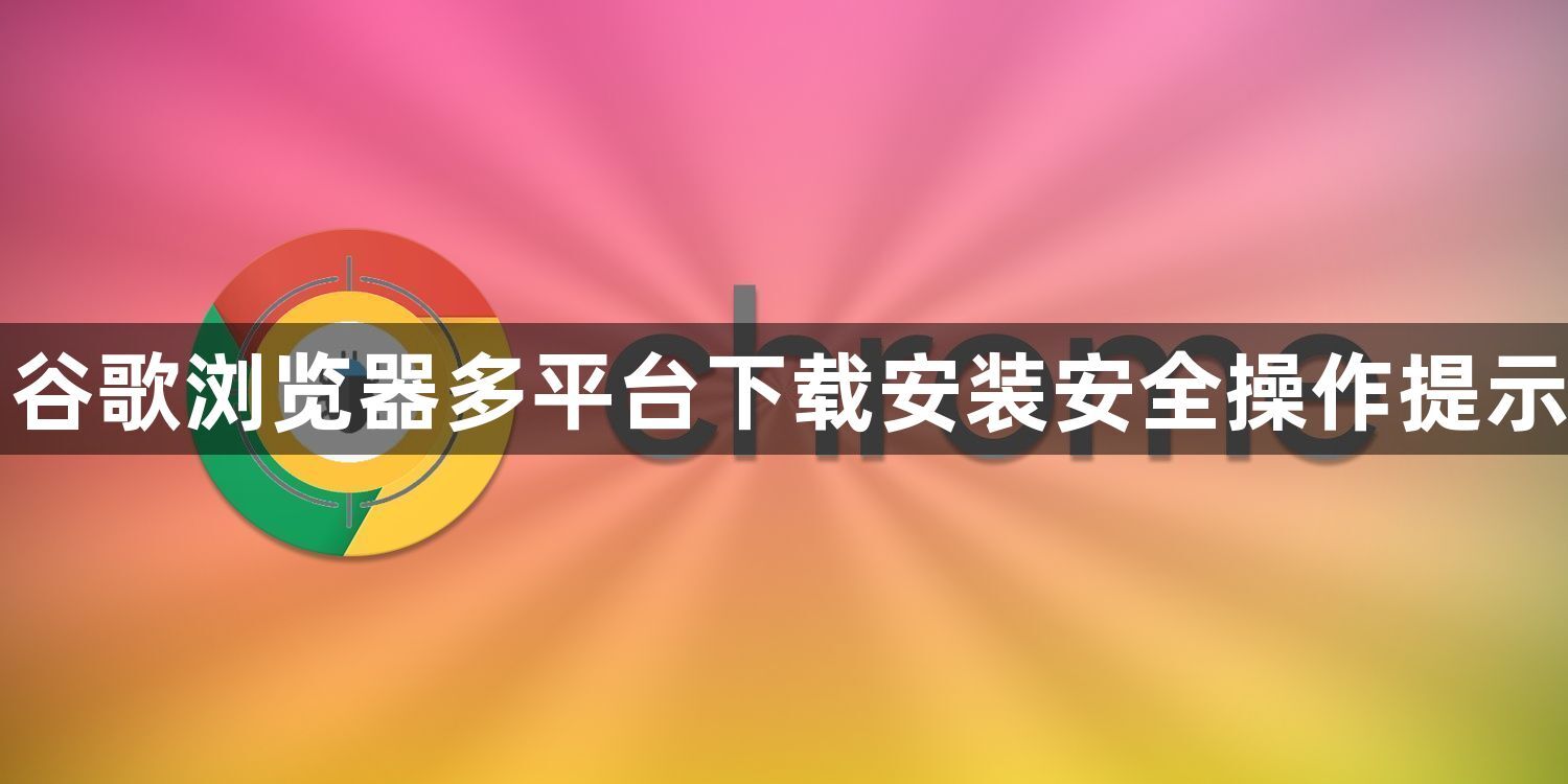 谷歌浏览器多平台下载安装安全操作提示1