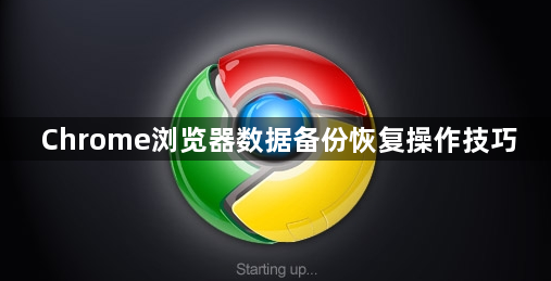 Chrome浏览器数据备份恢复操作技巧1