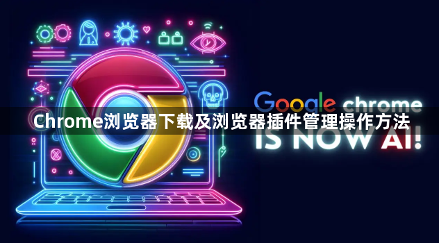Chrome浏览器下载及浏览器插件管理操作方法1