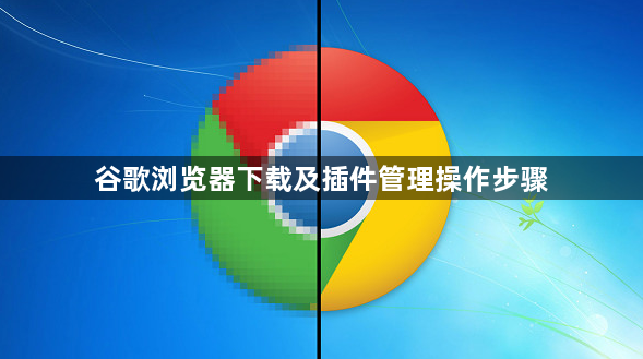 谷歌浏览器下载及插件管理操作步骤1