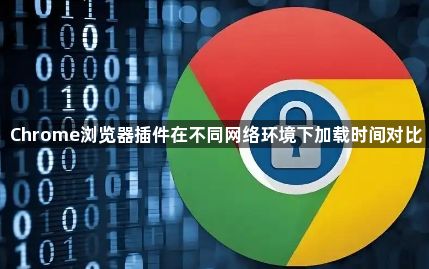 Chrome浏览器插件在不同网络环境下加载时间对比1