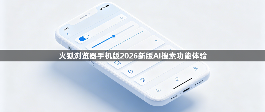 火狐浏览器手机版2026新版AI搜索功能体验1