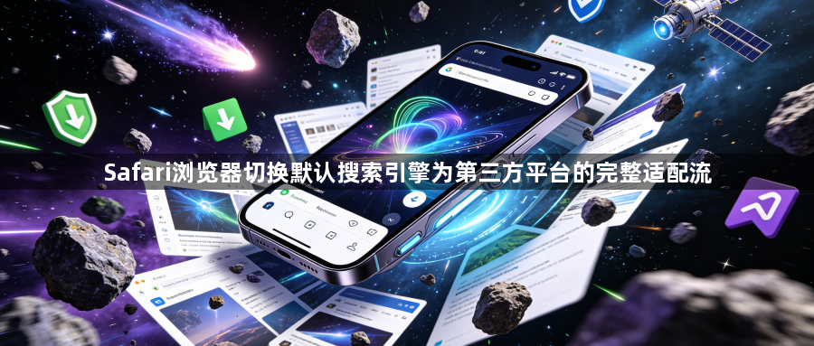 Safari浏览器切换默认搜索引擎为第三方平台的完整适配流1