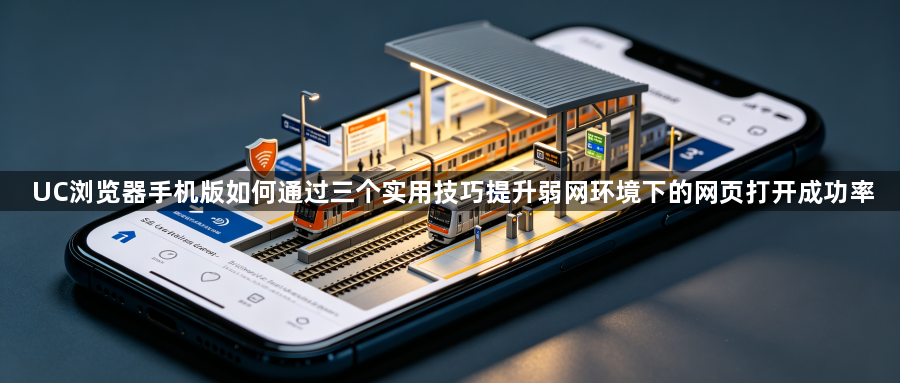 UC浏览器手机版如何通过三个实用技巧提升弱网环境下的网页打开成功率1