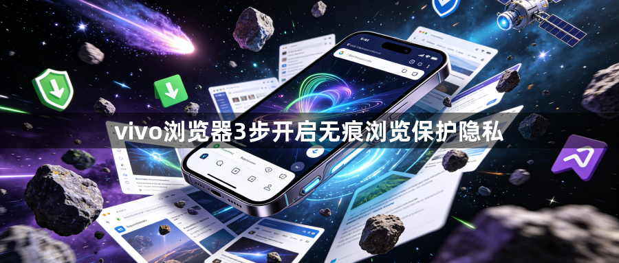vivo浏览器3步开启无痕浏览保护隐私1