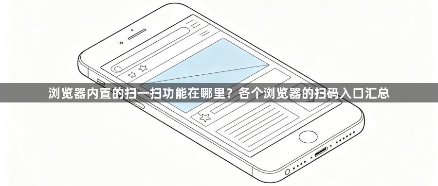 浏览器内置的扫一扫功能在哪里？各个浏览器的扫码入口汇总1