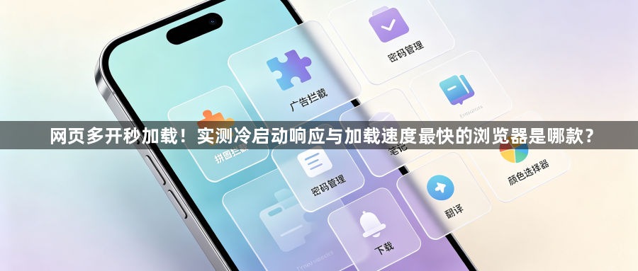 网页多开秒加载！实测冷启动响应与加载速度最快的浏览器是哪款？1