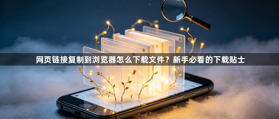 网页链接复制到浏览器怎么下载文件?新手必看的下载贴士1