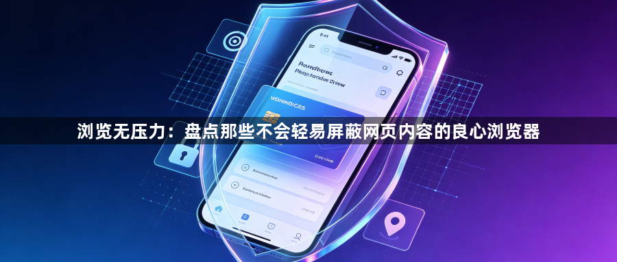 浏览无压力：盘点那些不会轻易屏蔽网页内容的良心浏览器1