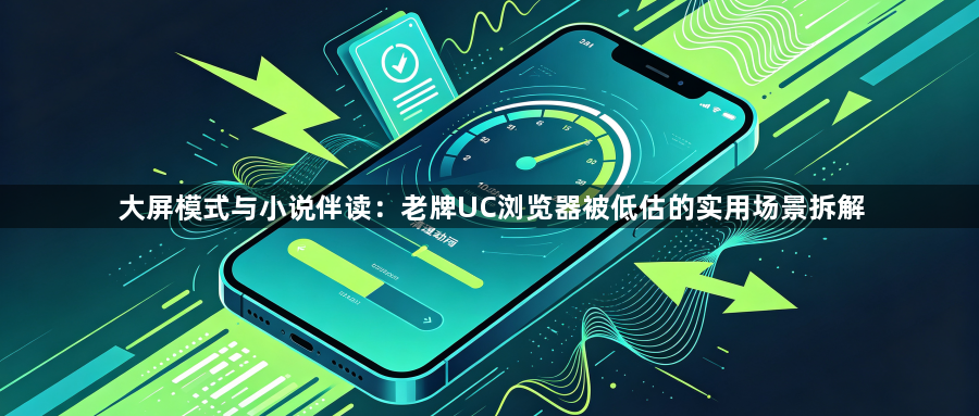大屏模式与小说伴读：老牌UC浏览器被低估的实用场景拆解1