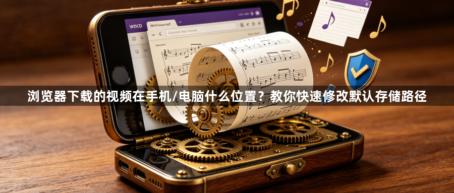 浏览器下载的视频在手机/电脑什么位置？教你快速修改默认存储路径1