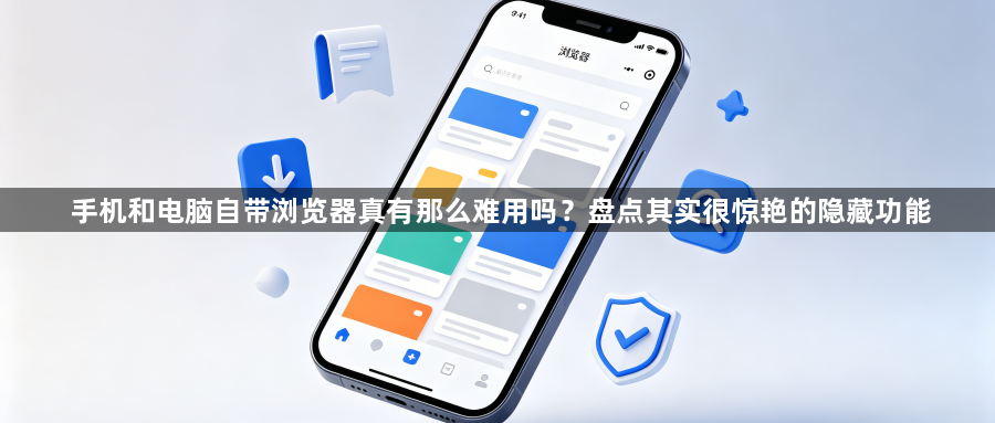 手机和电脑自带浏览器真有那么难用吗?盘点其实很惊艳的隐藏功能1