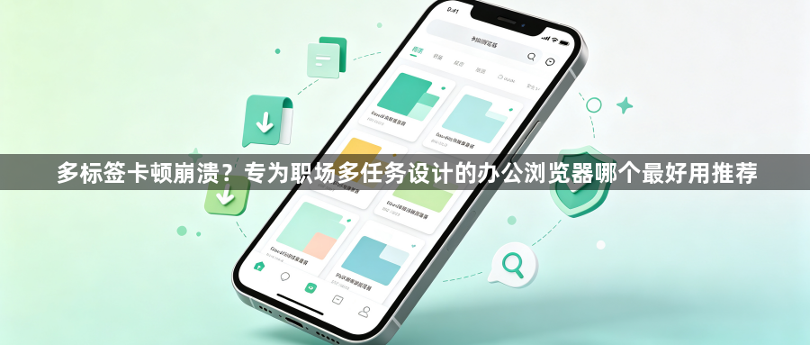 多标签卡顿崩溃？专为职场多任务设计的办公浏览器哪个最好用推荐1
