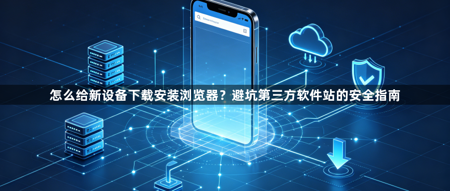 怎么给新设备下载安装浏览器？避坑第三方软件站的安全指南1