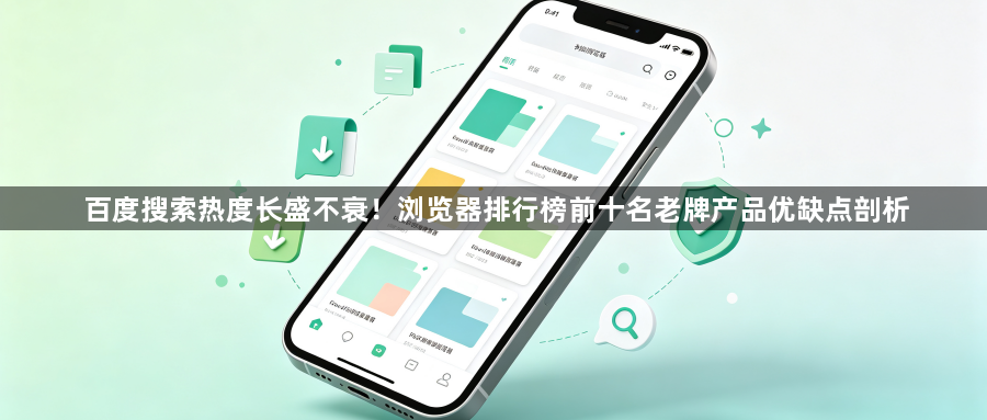 百度搜索热度长盛不衰！浏览器排行榜前十名老牌产品优缺点剖析1
