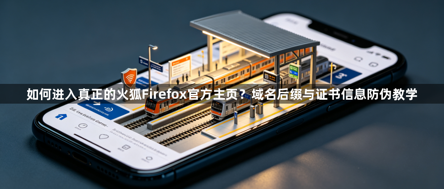 如何进入真正的火狐Firefox官方主页?域名后缀与证书信息防伪教学1