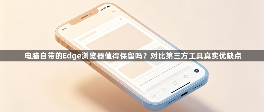 电脑自带的Edge浏览器值得保留吗？对比第三方工具真实优缺点1